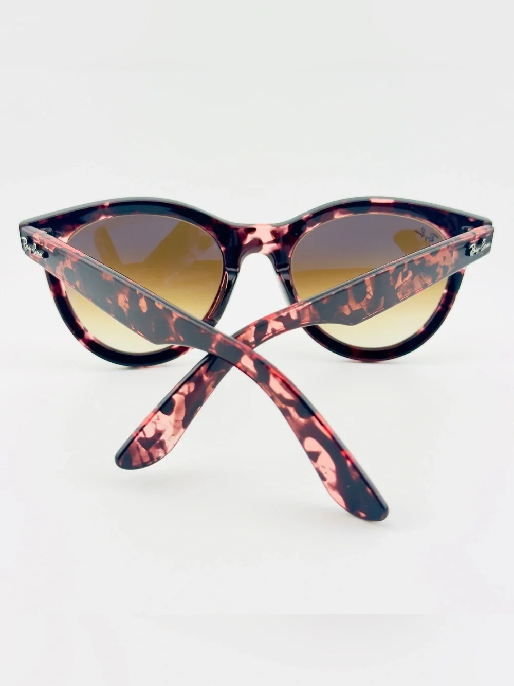 Ray-Ban Wayfarer Way Women’s Sunglasses RB2241 Polished pink Havana Brown Lenses